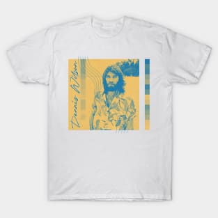 Dennis Wilson // Retro Aesthetic Fan Design T-Shirt